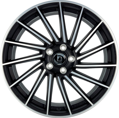 Diewe Briosa neros machined Alufelge 8.5x20 Zoll ET45 LK 5x112 ML66.6 – Bild 2
