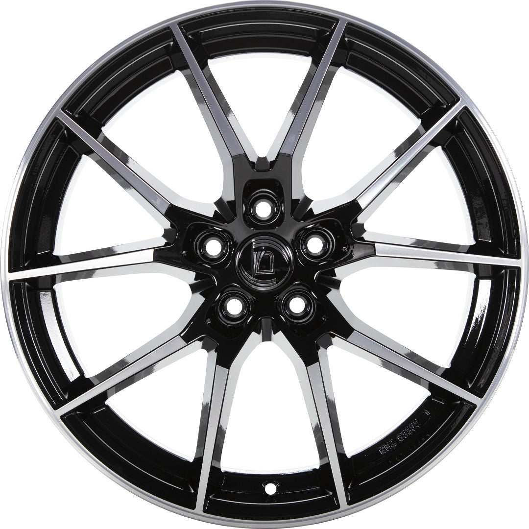 Diewe Alla neros machined Alufelge 8x19 Zoll ET27 LK 5x112 ML66.6 – Bild 2