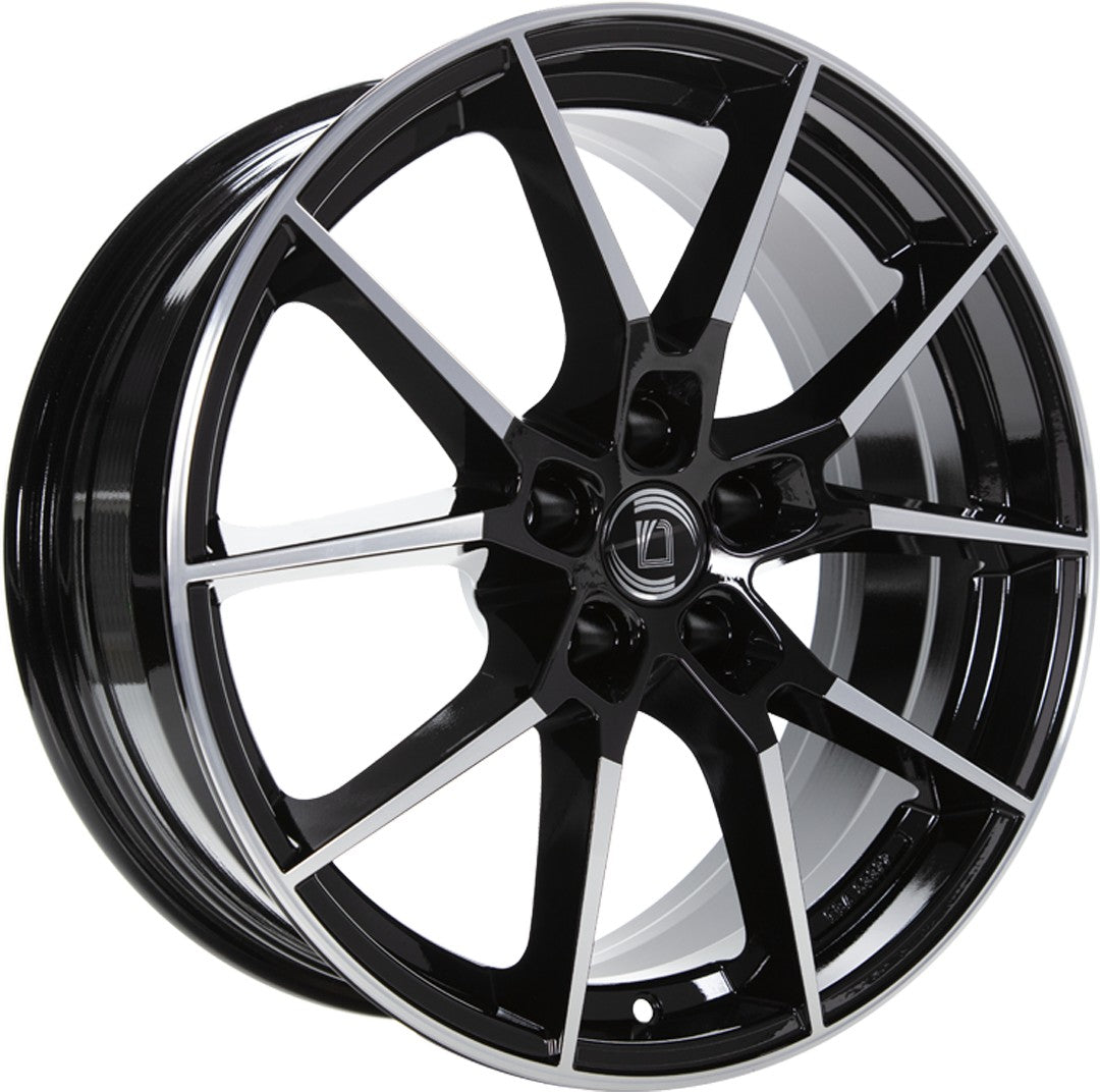 Diewe Alla neros machined Alufelge 8x19 Zoll ET35 LK 5x112 ML66.6