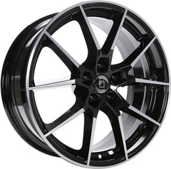Diewe Alla neros machined Alufelge 8x19 Zoll ET35 LK 5x112 ML66.6
