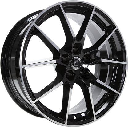 Diewe Alla neros machined Alufelge 9x19 Zoll ET40 LK 5x112 ML66.6