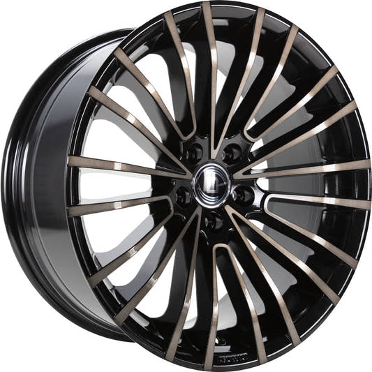 Diewe Presto nero dark machined 10.5x22 ET25 - LK5/130 ML84.1