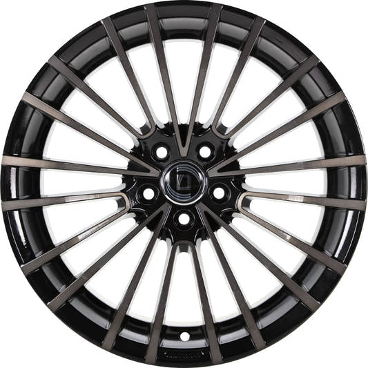 Diewe Presto nero dark machined 10.5x22 ET25 - LK5/130 ML84.1 – Bild 2