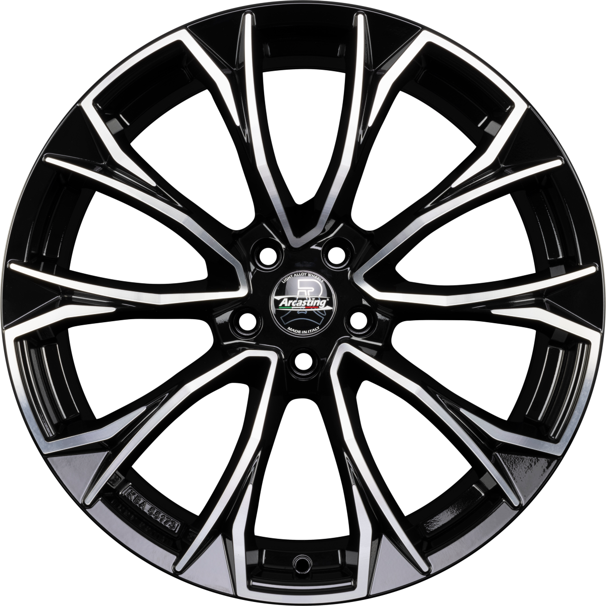 Diewe Century Nero Machined Alufelge 8.5x20 Zoll ET43 LK 5x112 ML66.6