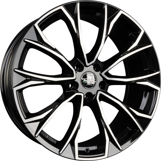 Diewe Century Nero Machined Alufelge 8.5x20 Zoll ET43 LK 5x112 ML66.6 – Bild 2
