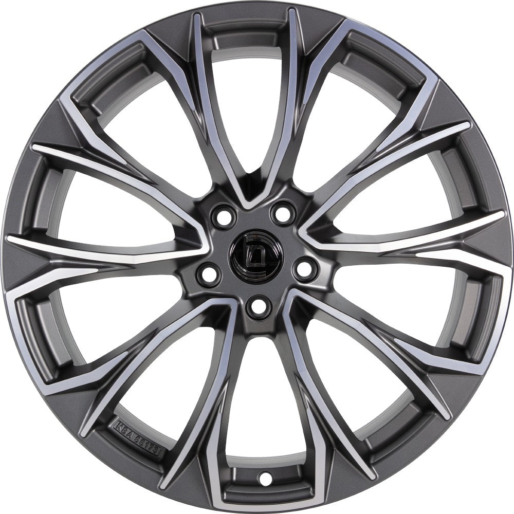 Diewe Century platin machined Alufelge 8.5x20 Zoll ET30 LK 5x112 ML66.6 – Bild 2