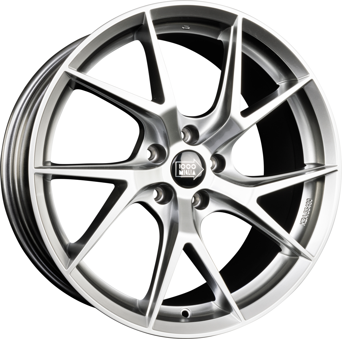Diewe MM1012 Silver Alufelge 9x21 Zoll ET35 LK 5x112 ML66.6 – Bild 2