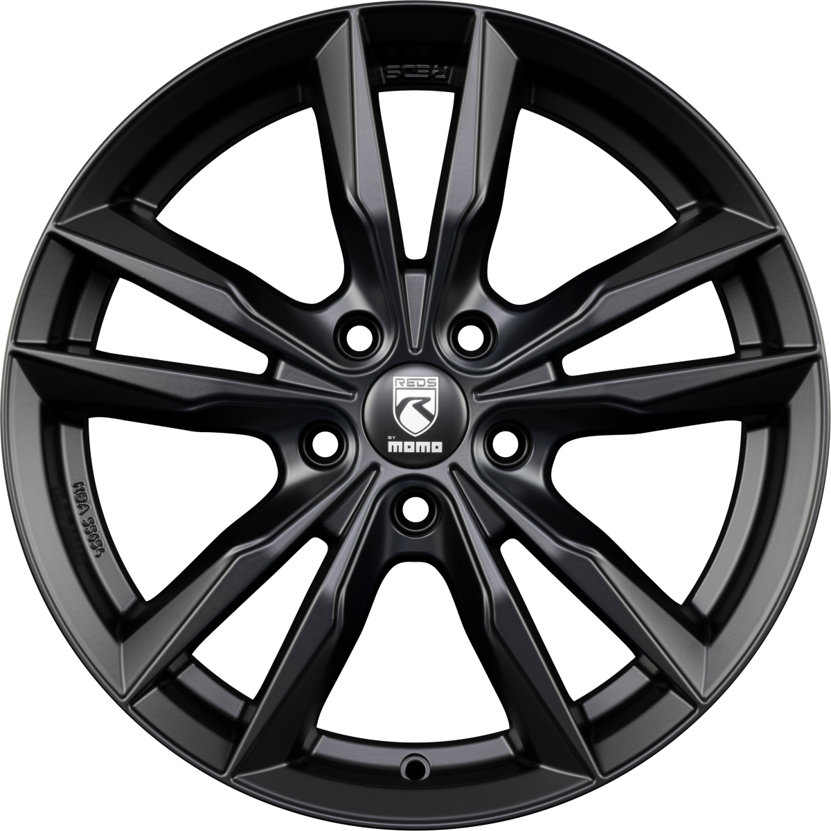 Diewe Fast Black Matt Alufelge 6.5x16 Zoll ET40 LK 5x114.3 ML72.3