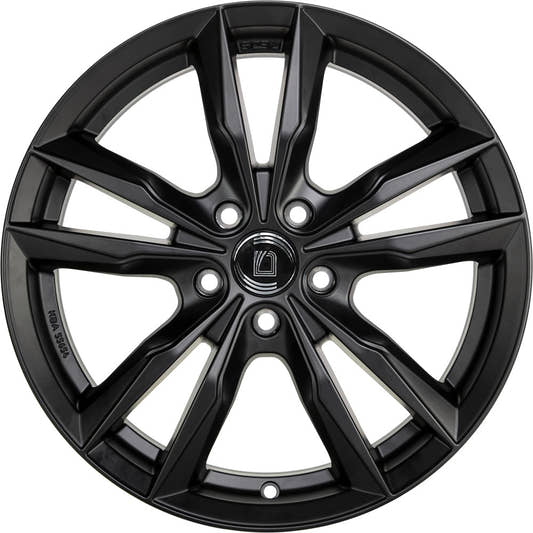 Diewe Fast Black Matt Alufelge 7.5x17 Zoll ET35 LK 5x112 ML79.6 – Bild 2