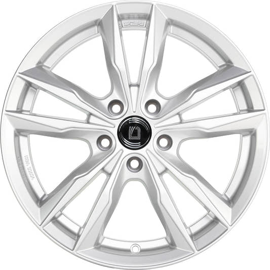 Diewe Fast Silver Glossy Alufelge 7.5x17 Zoll ET45 LK 5x108 ML72.3 – Bild 2