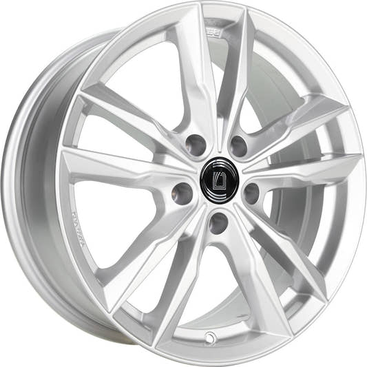 Diewe Fast Silver Glossy Alufelge 7.5x17 Zoll ET45 LK 5x112 ML72.3