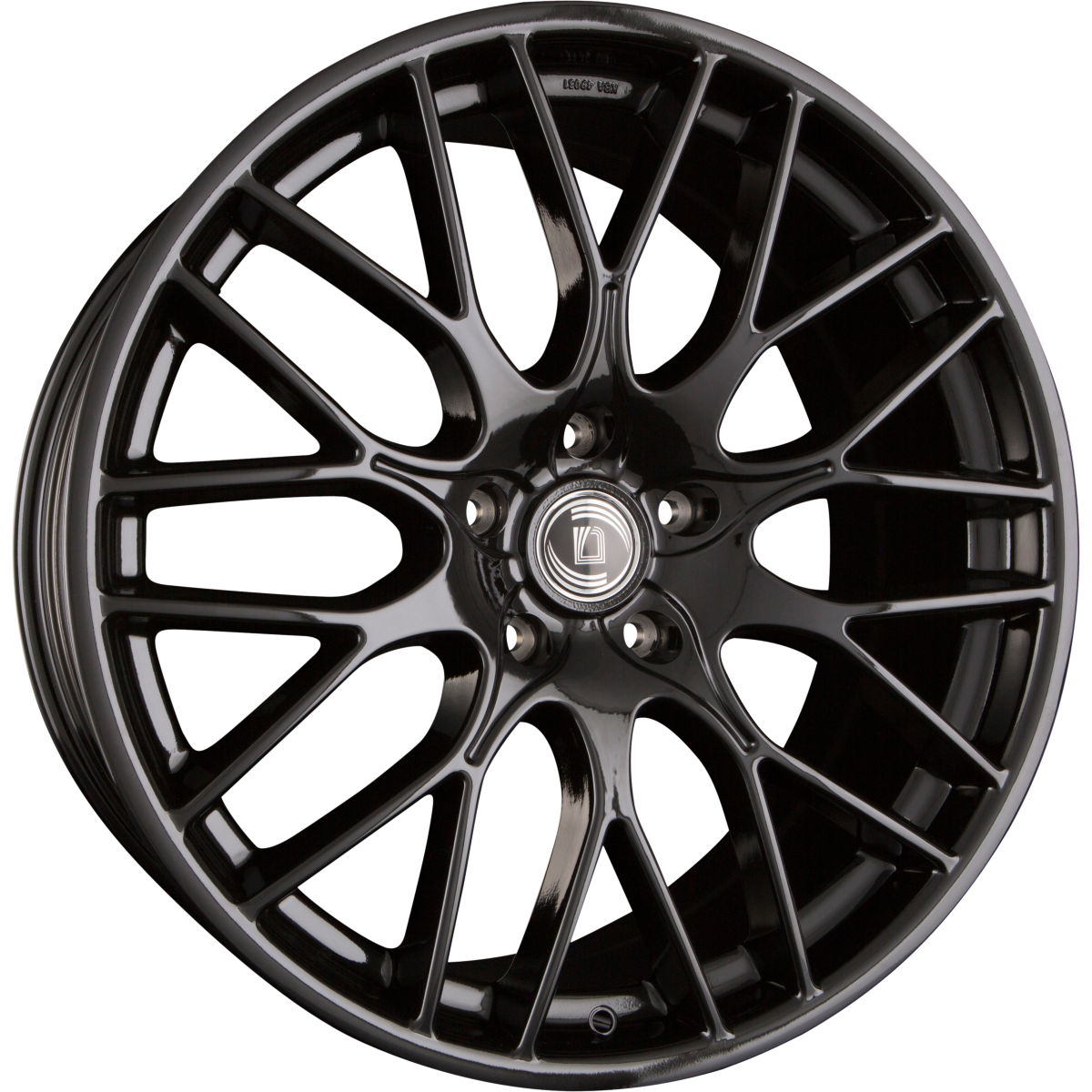 Diewe Impatto NERO S - Schwarz Glanz Alufelge 8.5x19 Zoll ET40.17 LK 5x114.3 ML67.1 – Bild 2