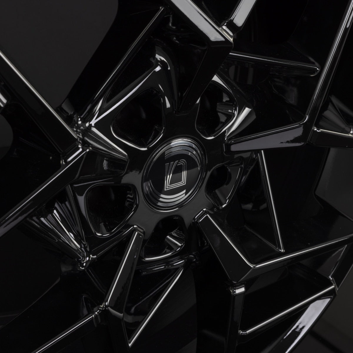 Diewe Wheels Nora NERO S - Schwarz Glanz Alufelge 8x19 Zoll ET43 LK 5x112 ML66.6 – Bild 5