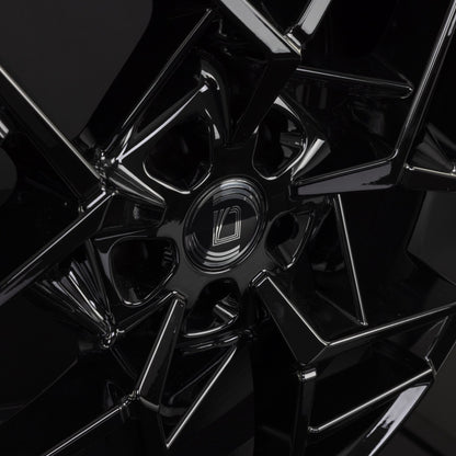 Diewe Wheels Nora NERO S - Schwarz Glanz Alufelge 8x19 Zoll ET43 LK 5x112 ML66.6 – Bild 5