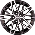 Diewe Avenger Matt Black Polished Alufelge 8x18 Zoll ET40 LK 5x114.3 ML72.3