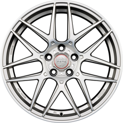 Diewe Competizione Titan Silver Matt Polished Alufelge 7.5x17 Zoll ET40 LK 5x100 ML72.3