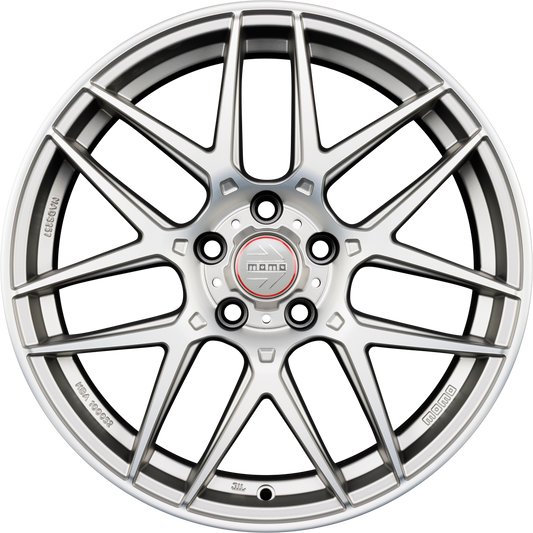 Diewe Competizione Titan Silver Matt Polished Alufelge 8x18 Zoll ET45 LK 5x112 ML72.3