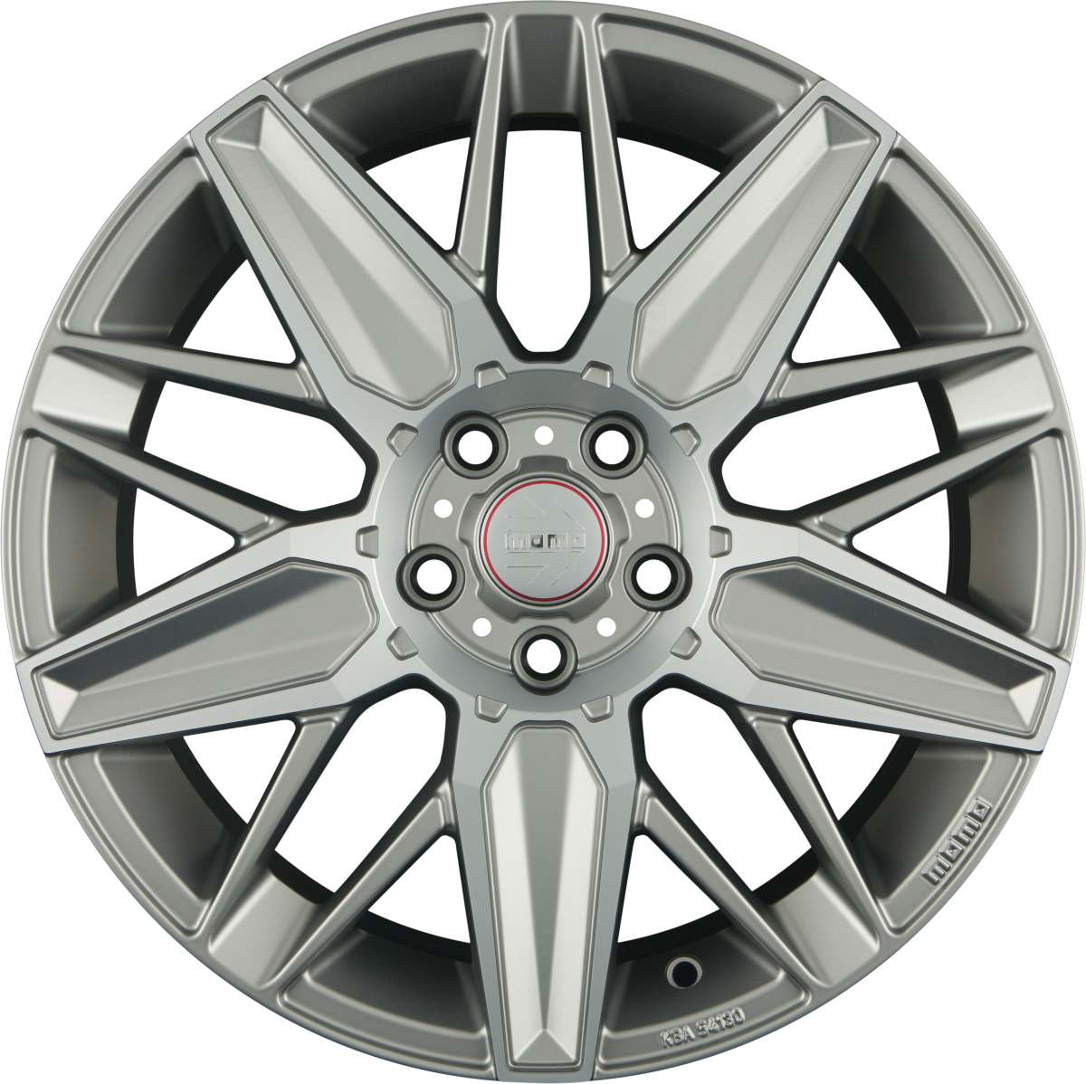 Diewe Evoluzione Titan Silver Polished Alufelge 8x18 Zoll ET42 LK 5x112 ML72.3
