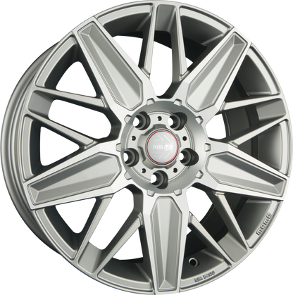 Diewe Evoluzione Titan Silver Polished Alufelge 8x18 Zoll ET42 LK 5x112 ML72.3 – Bild 2
