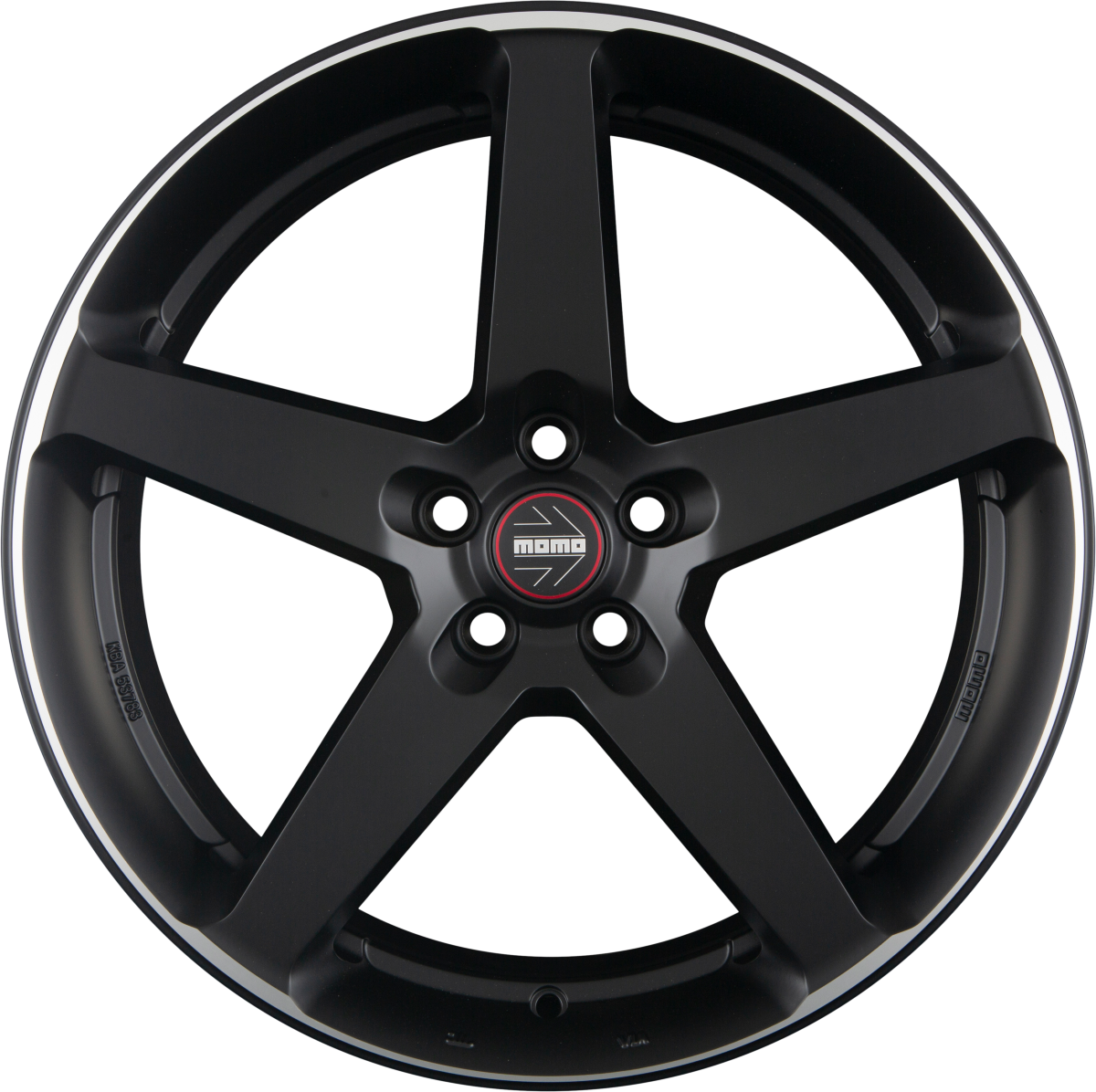 Diewe Five Black Matt Polished Alufelge 8.5x20 Zoll ET25 LK 5x112 ML79.6