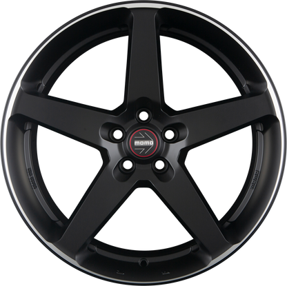 Diewe Five Black Matt Polished Alufelge 8.5x20 Zoll ET25 LK 5x112 ML79.6