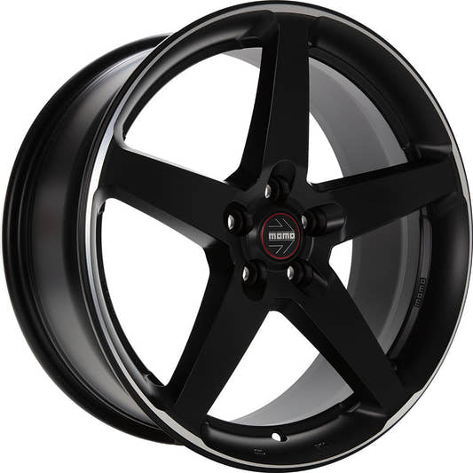 Diewe Five Black Matt Polished Alufelge 8.5x20 Zoll ET25 LK 5x112 ML79.6