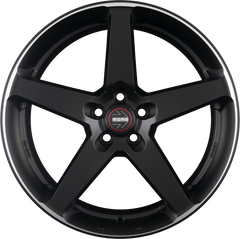 Diewe Five Black Matt Polished Alufelge 8.5x19 Zoll ET30 LK 5x112 ML79.6