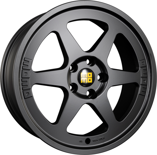 Diewe Heritage 6 Matt Black Alufelge 8x18 Zoll ET32 LK 5x112 ML79.6 – Bild 2