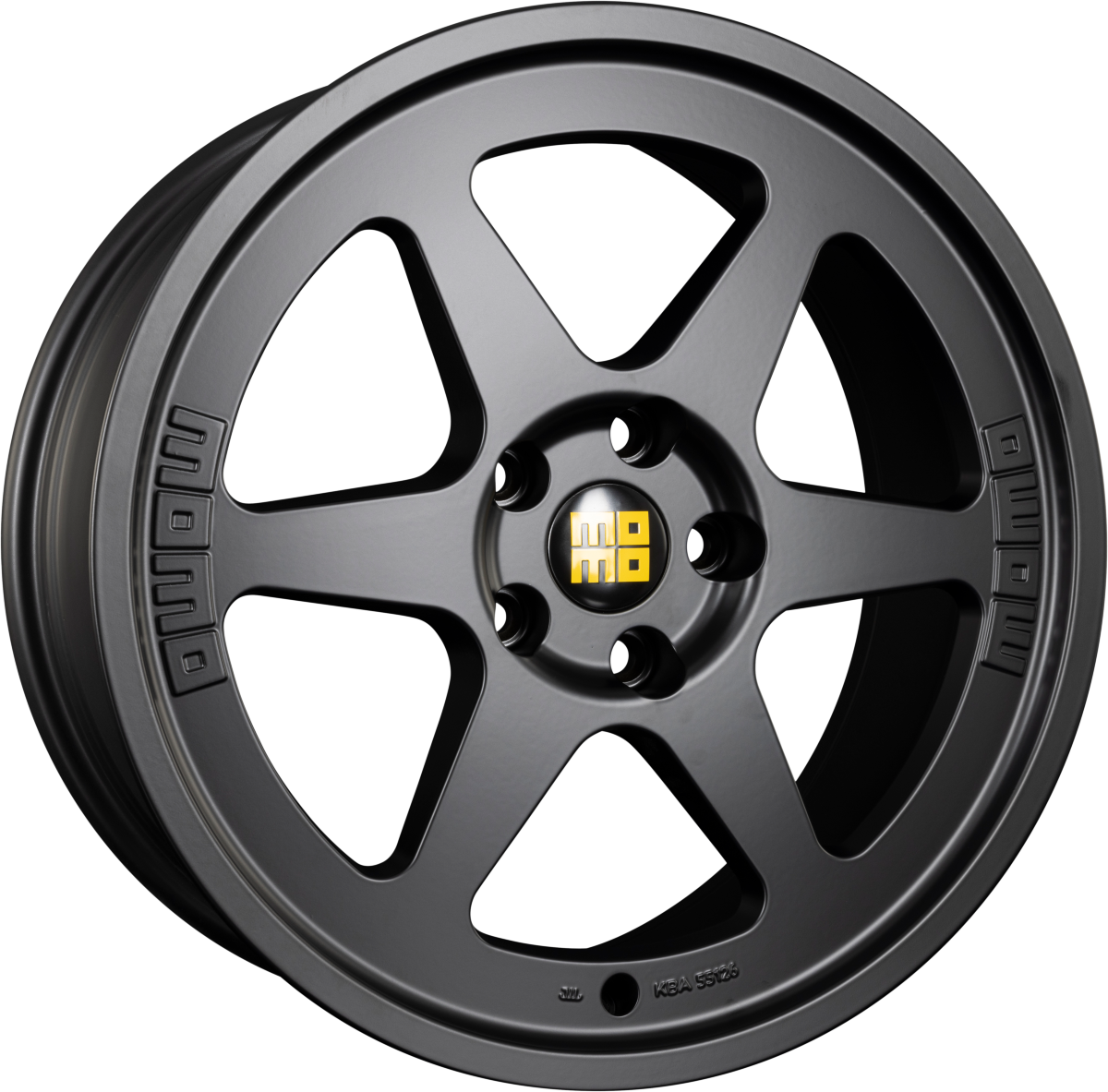 Diewe Heritage 6 Matt Black Alufelge 8x18 Zoll ET35 LK 5x100 ML72.3 – Bild 2