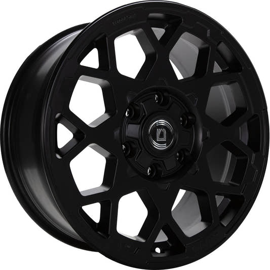 Diewe Heavy Duty Black Matt Alufelge 8.5x18 Zoll ET48 LK 6x139.7 ML93.1