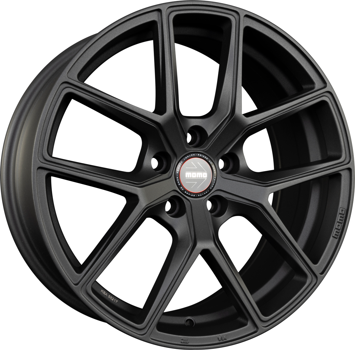 Diewe RF-01 Sandblast Black Alufelge 8x18 Zoll ET45 LK 5x112 ML66.6 – Bild 2