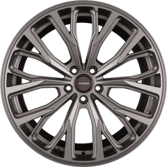 Diewe RF-02 Titan Silver Brushed Alufelge 10x20 Zoll ET40 LK 5x120 ML72.6