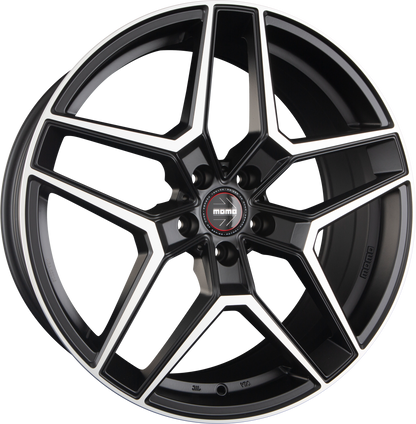 Diewe RF-06 Black Matt Polished Alufelge 9x20 Zoll ET26 LK 5x112 ML66.6 – Bild 2