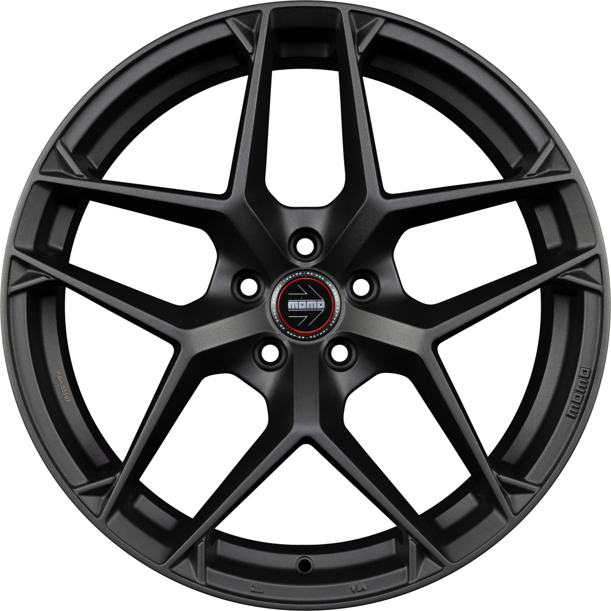 Diewe RF-07 Sandblast Black Alufelge 8.5x19 Zoll ET40 LK 5x114.3 ML72.3