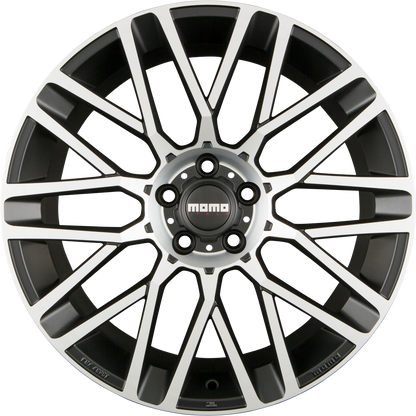Diewe Revenge Evo Black Matt Polished Alufelge 8x18 Zoll ET50 LK 5x112 ML72.3
