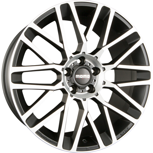 Diewe Revenge Evo Black Matt Polished Alufelge 8x18 Zoll ET50 LK 5x112 ML72.3 – Bild 2