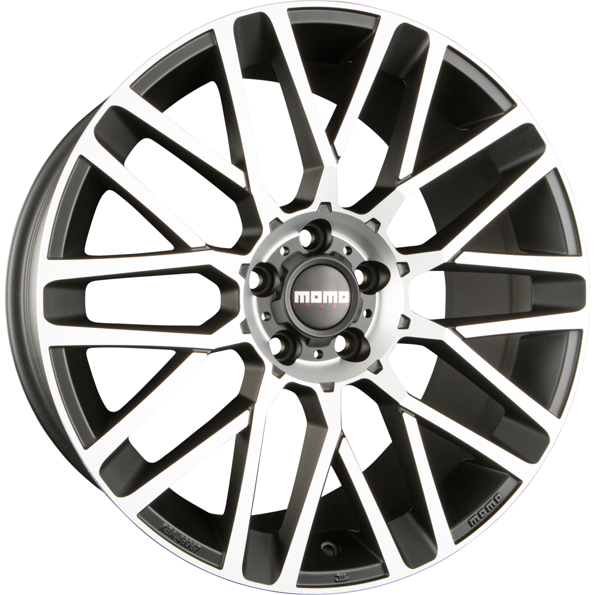 Diewe Revenge Evo Black Matt Polished Alufelge 8.5x19 Zoll ET30 LK 5x120 ML79.6 – Bild 2