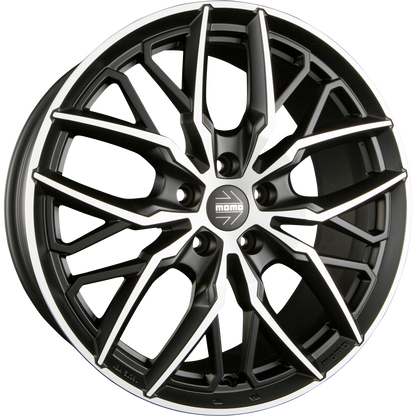 Diewe Spider Black Matt Polished Alufelge 8.5x19 Zoll ET35 LK 5x112 ML79.6 – Bild 2