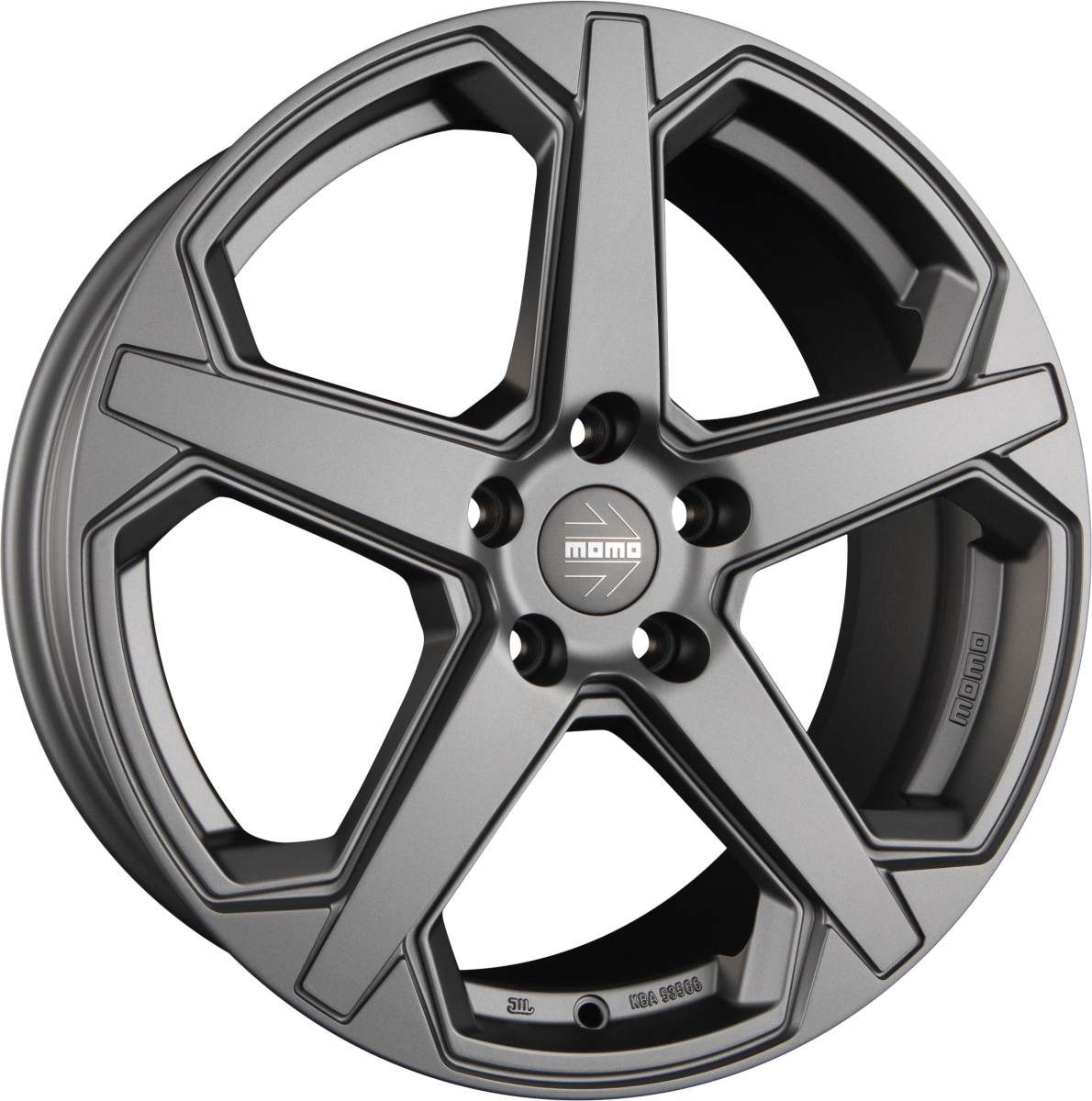 Diewe Star Evo Matt Anthracite Alufelge 8x18 Zoll ET30 LK 5x112 ML79.6 – Bild 2