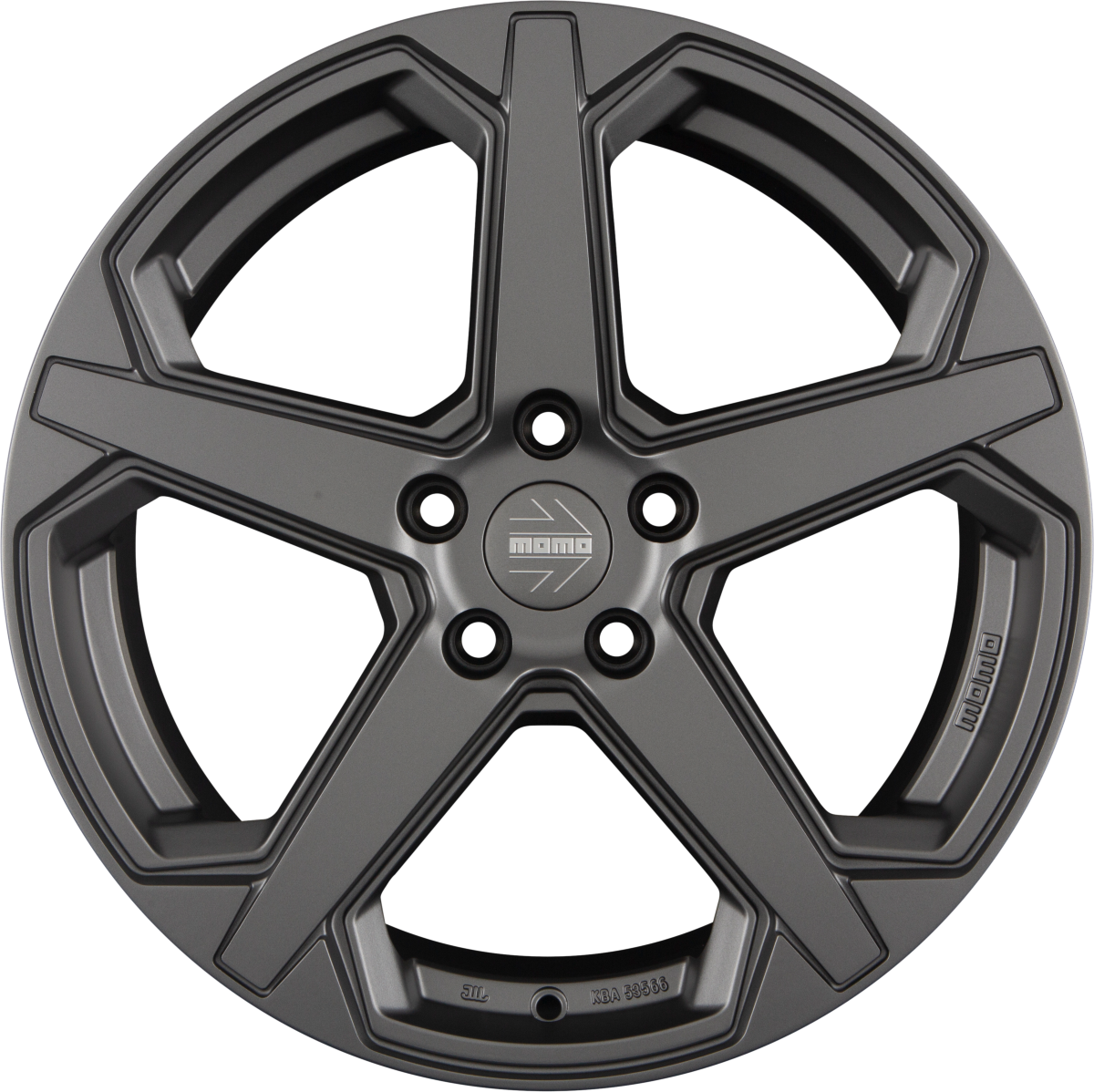 Diewe Star Evo Matt Anthracite Alufelge 8x18 Zoll ET40 LK 5x100 ML72.3