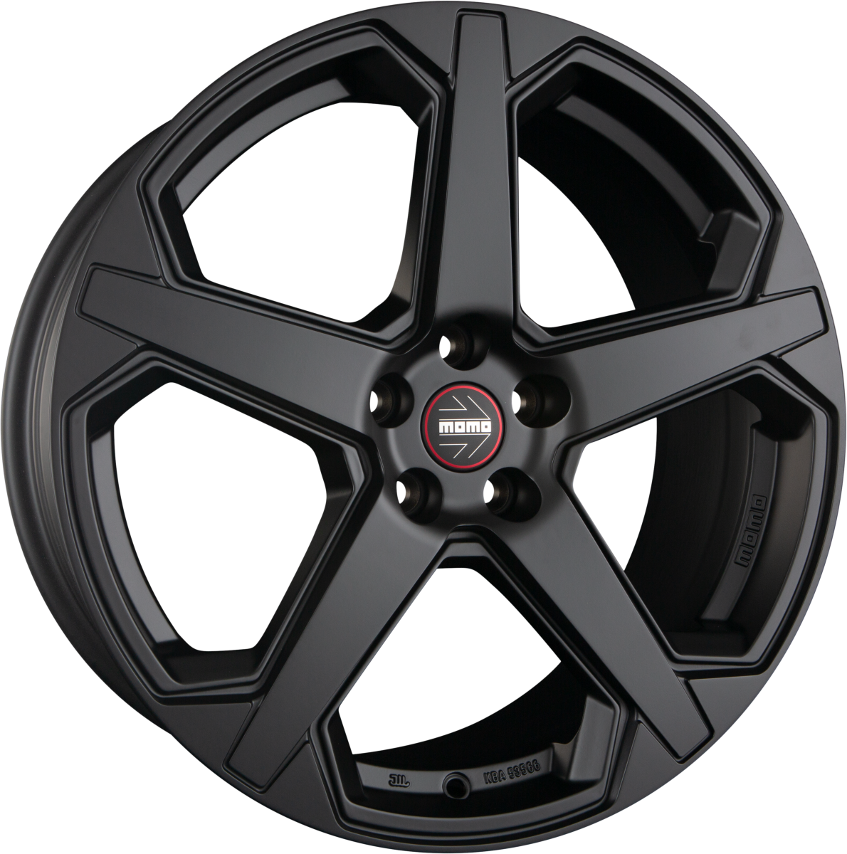 Diewe Star Evo Matt Black Alufelge 8x18 Zoll ET35 LK 5x112 ML79.6 – Bild 2