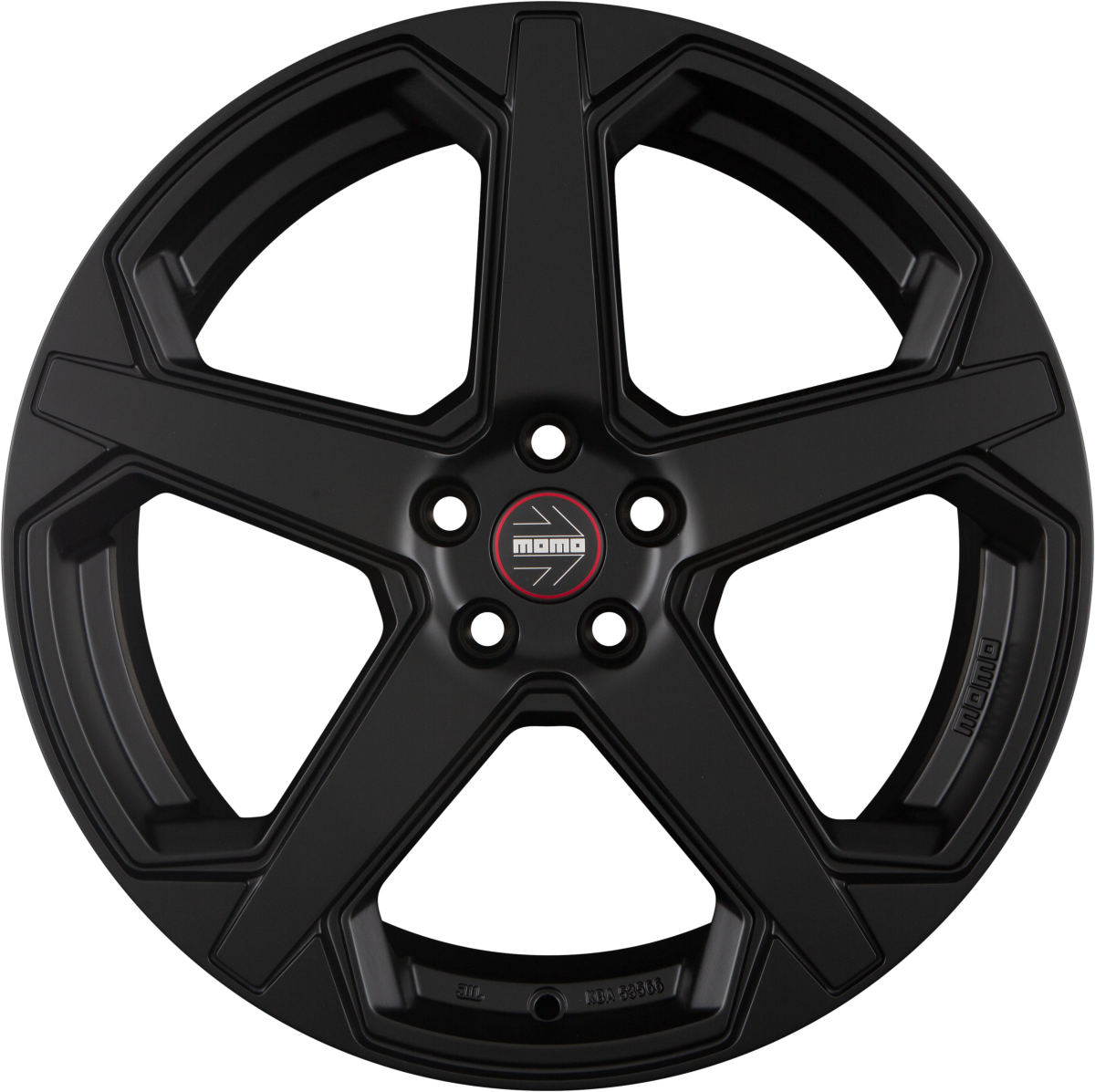 Diewe Star Evo Matt Black Alufelge 8x18 Zoll ET40 LK 5x100 ML72.3