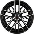 Diewe RFX-01 Black Matt Polished Alufelge 11.5x21 Zoll ET40 LK 5x112 ML66.6