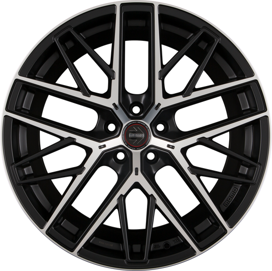 Diewe RFX-01 Black Matt Polished Alufelge 11.5x21 Zoll ET40 LK 5x112 ML66.6