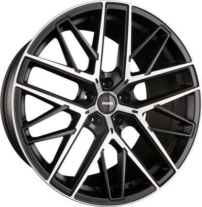 Diewe RFX-01 Black Matt Polished Alufelge 11.5x21 Zoll ET40 LK 5x112 ML66.6 – Bild 2