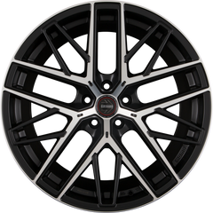 Diewe RFX-01 Black Matt Polished Alufelge 11.5x21 Zoll ET55 LK 5x130 ML71.6
