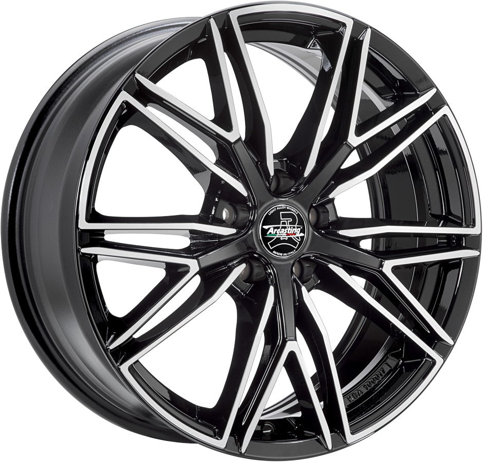 Diewe Predator neros machined Alufelge 8x19 Zoll ET25 LK 5x112 ML66.6