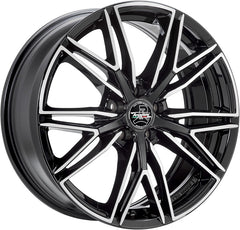 Diewe Predator neros machined Alufelge 8x19 Zoll ET30 LK 5x120 ML72.6