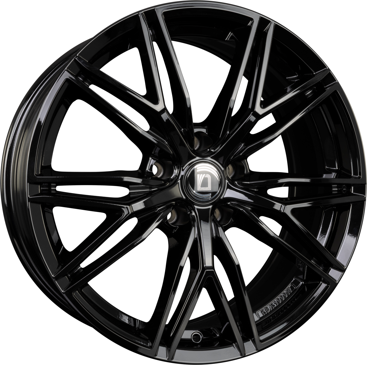 Diewe Wheels Predator NERO S - Schwarz Glanz Alufelge 8x19 Zoll ET30 LK 5x120 ML72.6 – Bild 4