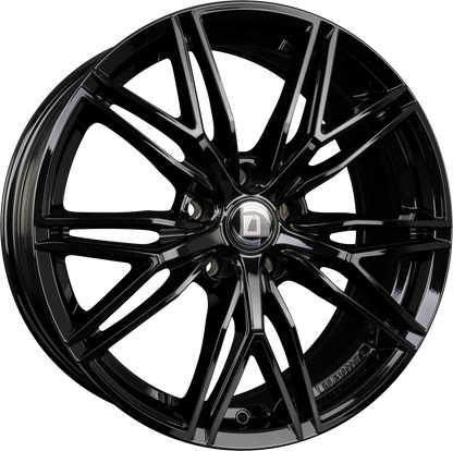 Diewe Wheels Predator NERO S - Schwarz Glanz Alufelge 8x19 Zoll ET30 LK 5x120 ML72.6 – Bild 4